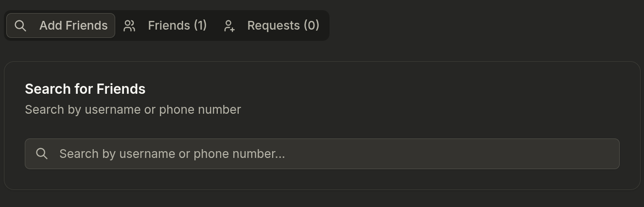 Friends - Connect and discover wishlists